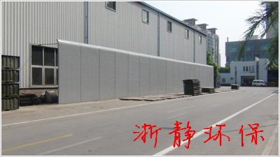 上海永大电梯厂厂界声屏障降噪项目