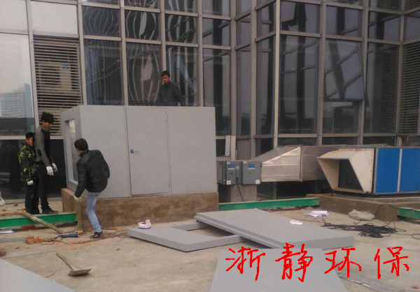 杭州下沙和达城风机隔音罩